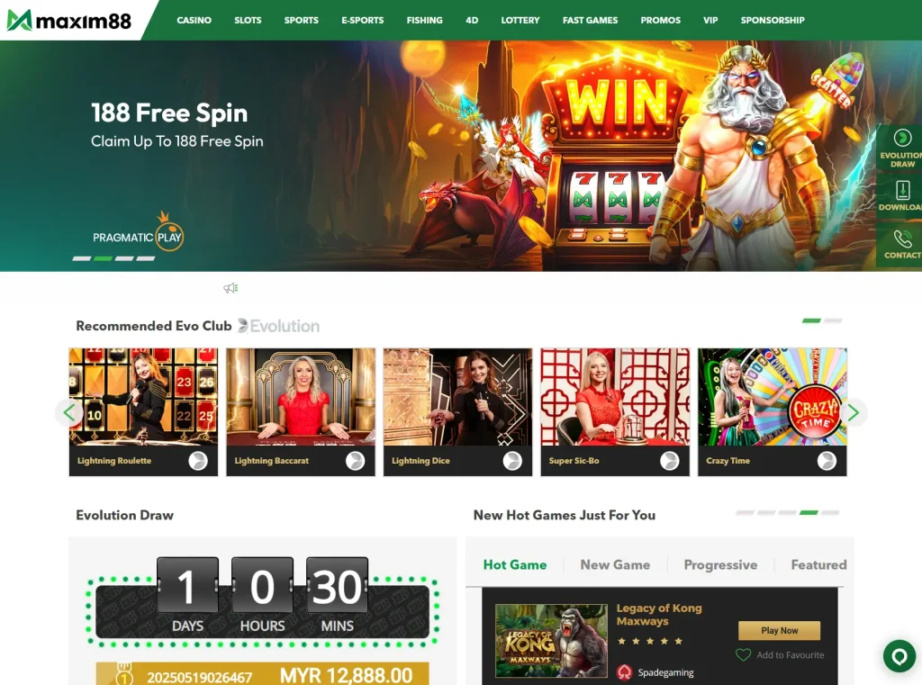 maxim88 homepage